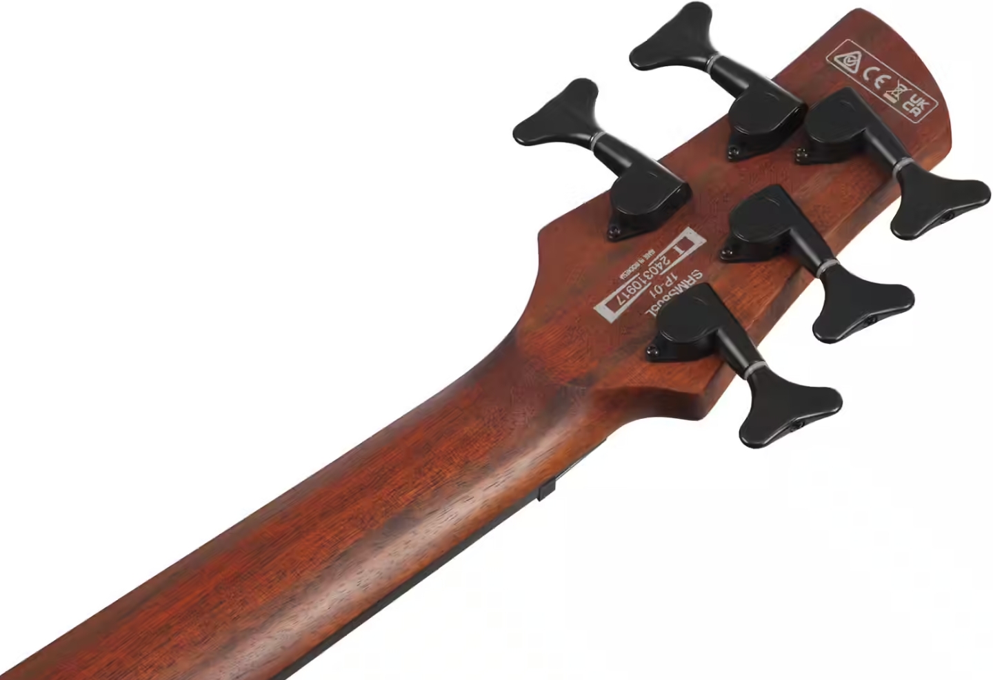 Ibanez Srms805l Dtw Workshop 5c Gaucher Multiscale Active Bartolini Pp - Deep Twilight - Basse Électrique Solid Body - Variation 4