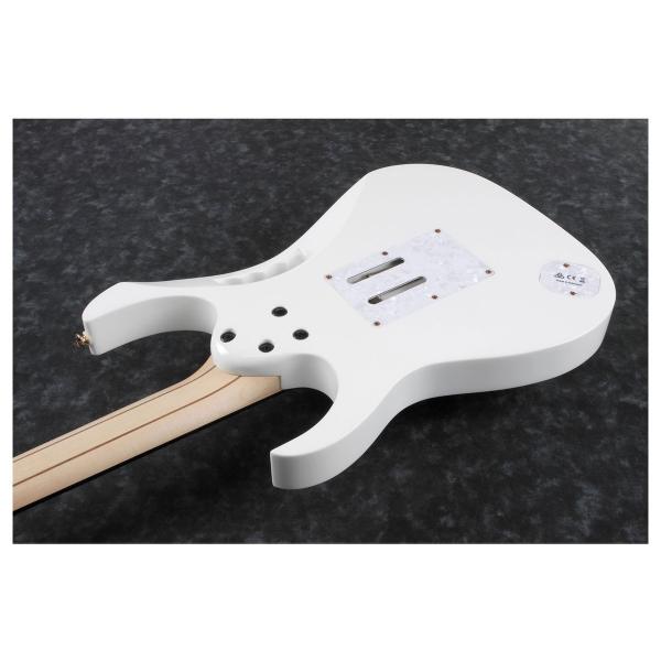Guitare électrique solid body Ibanez Steve Vai JEM7VP WH Premium +Bag - white