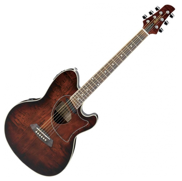 Ibanez Tcm50 Vbs Talman Cw Frene Sapele Pur - Vintage Brown Sunburst - Guitare Electro Acoustique - Variation 6