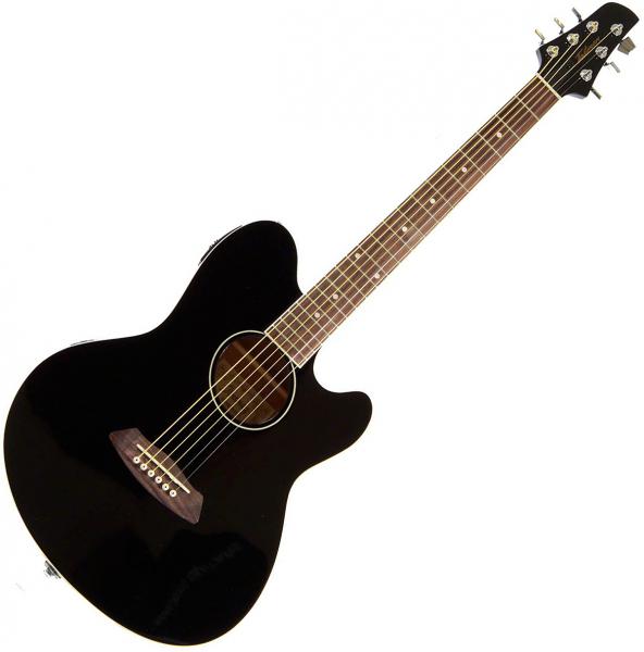 Guitare acoustique Ibanez TCY10E BK Talman - Black