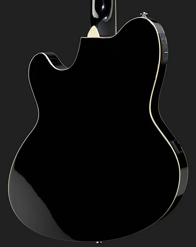 Ibanez Tcy10e Bk Talman Cw Epicea Sapele Pur - Black - Guitare Folk - Variation 3
