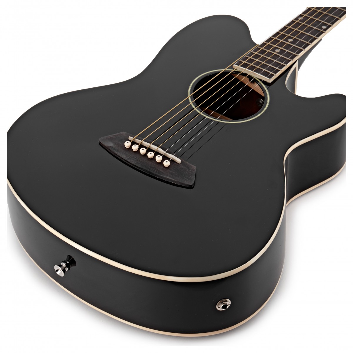 Ibanez Tcy10e Bk Talman Cw Epicea Sapele Pur - Black - Guitare Folk - Variation 4