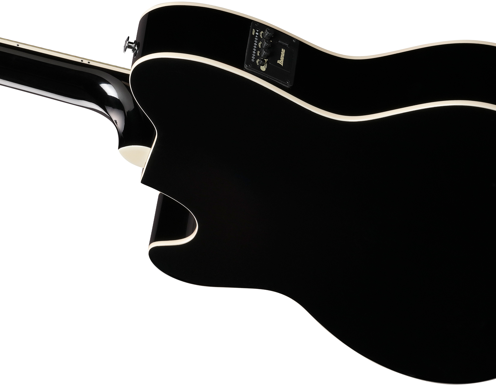 Ibanez Tcy10pa Bkb Talman Cw Tilleul Sapele Pur - Transparent Brown Black Burst - Guitare Folk - Variation 3