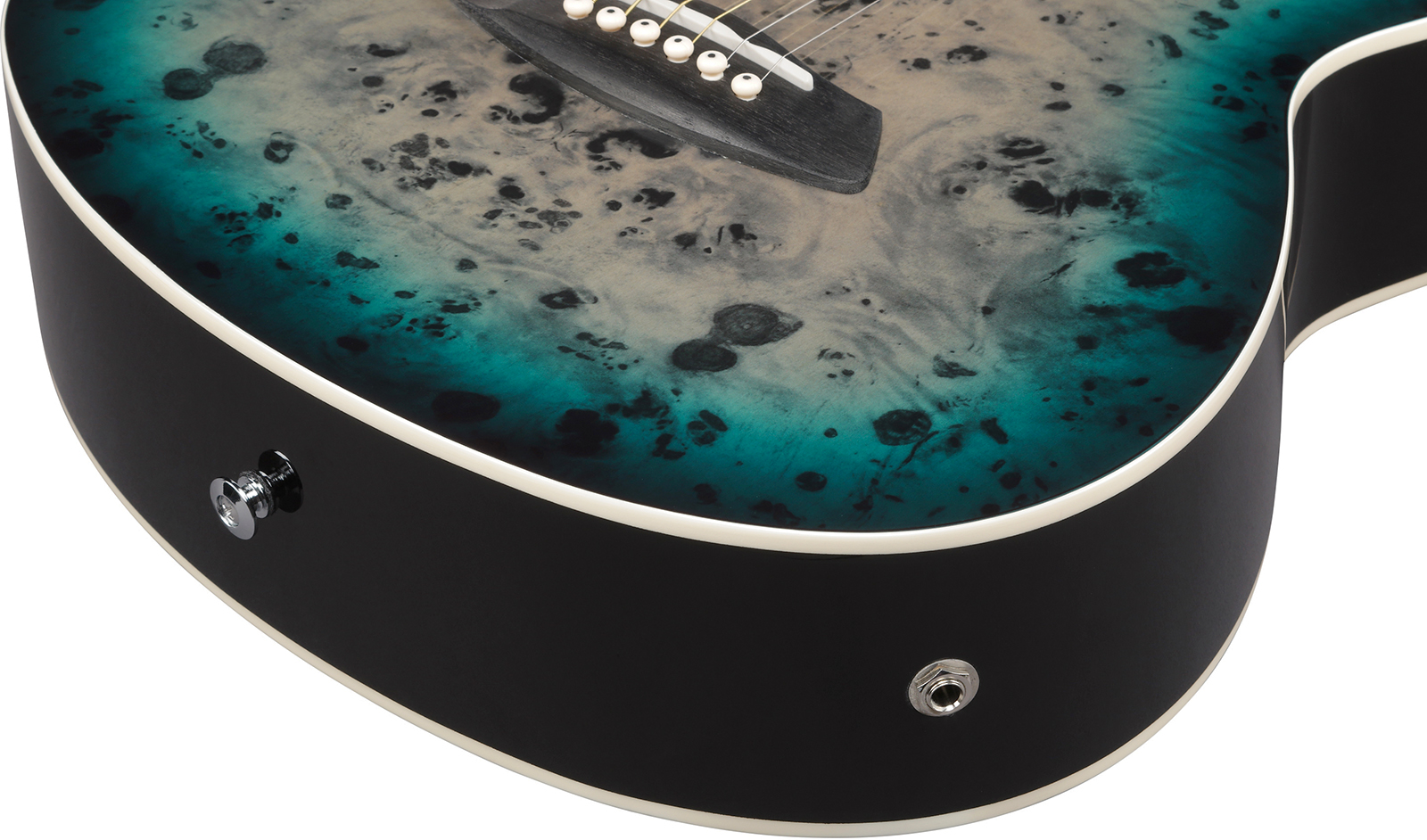 Ibanez Tcy10pa Cbs Talman Cw Tilleul Sapele Pur - Cosmic Blue Starburst - Guitare Folk - Variation 3