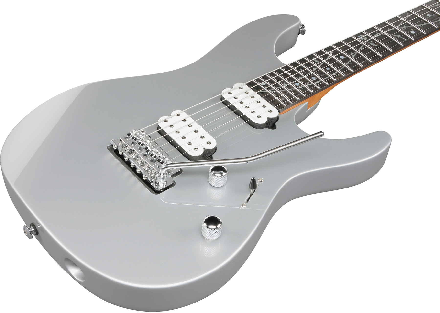 Ibanez Tim Henson Tod10 Premium Signature 2h Fishman Fluence Trem Eb - Silver - Guitare Électrique Forme Str - Variation 2
