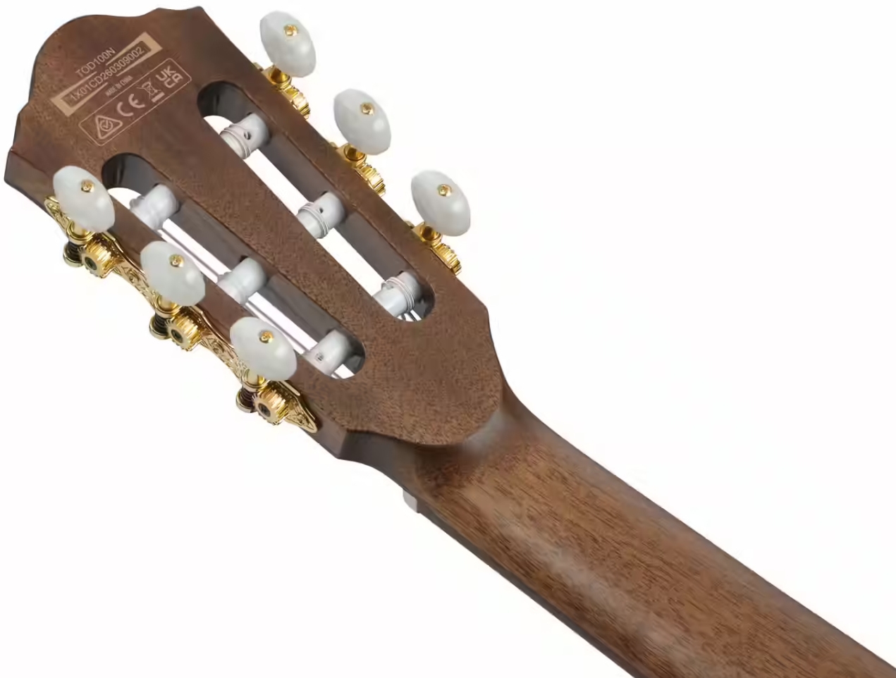 Ibanez Tim Henson Tod100n Nt Jap Signature Epicea Okoume Eb - Natural - Guitare Classique Format 4/4 - Variation 6