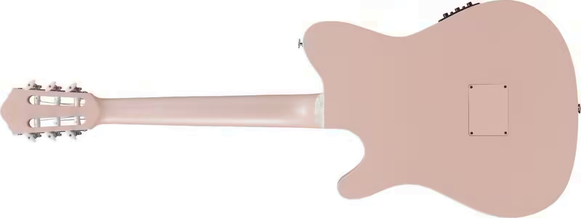 Ibanez Tim Henson Tod10n Paf Ind Signature Epicea Sapele Rw - Pearl Pink Flat - Guitare Classique Format 4/4 - Variation 1