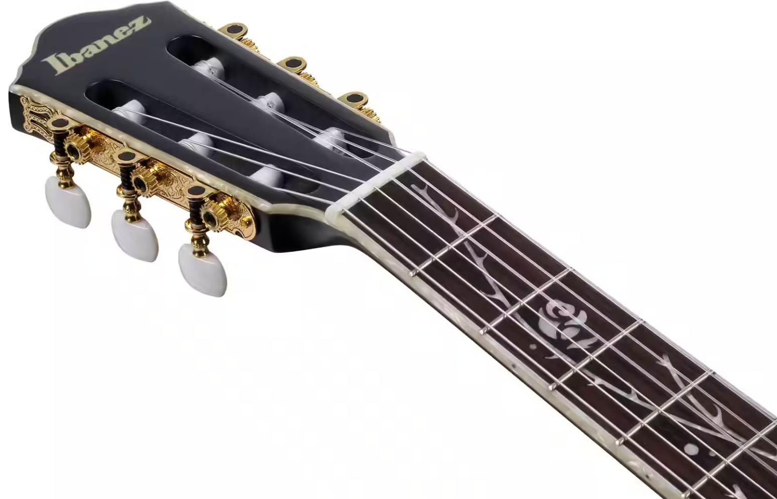 Ibanez Tim Henson Tod20fmn Bfl Ind Signature Erable Sapele Rw - Black Burst Fade Low Gloss - Guitare Classique Format 4/4 - Variation 5