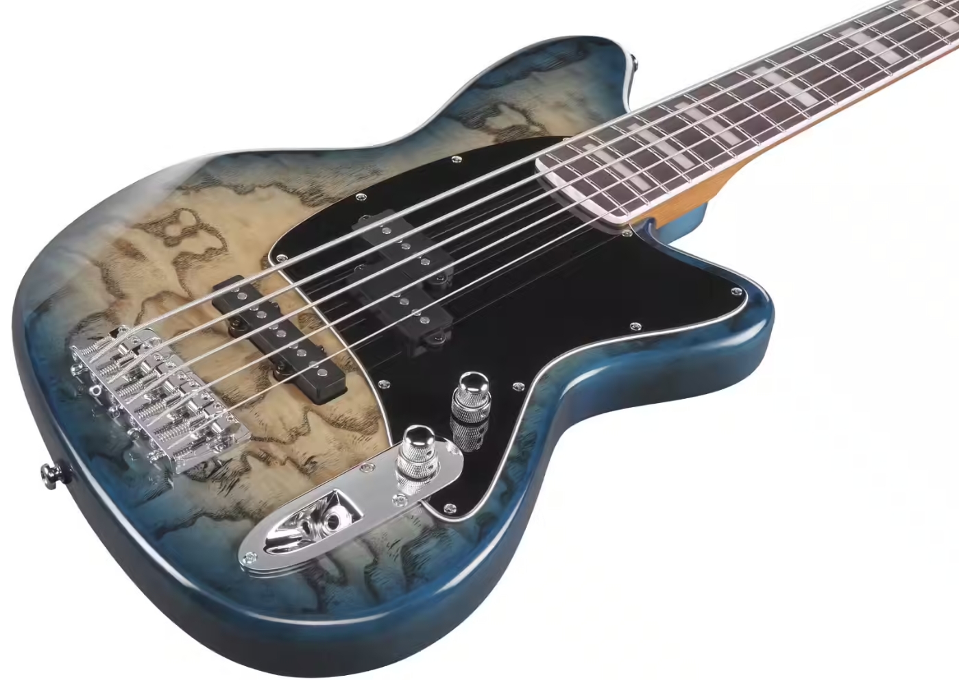 Ibanez Tmb405ta Cbs Talman 5c Active Rw - Cosmic Blue Starburst - Basse Électrique Solid Body - Variation 2