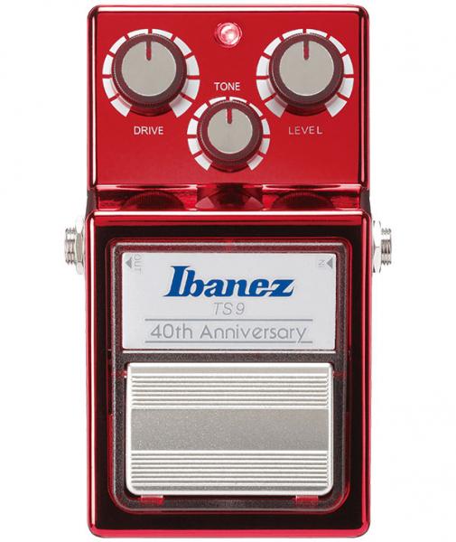 Pédale overdrive / distortion / fuzz Ibanez Tube Screamer TS940TH 40th Anniversary Ltd - Metallic Red