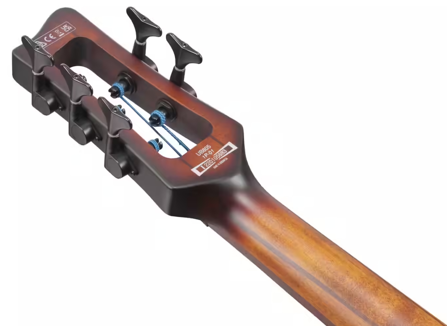 Ibanez Ub805 Mob Upright Bass 5c Jat - Mahogany Oil Burst - Basse Électrique Solid Body - Variation 5