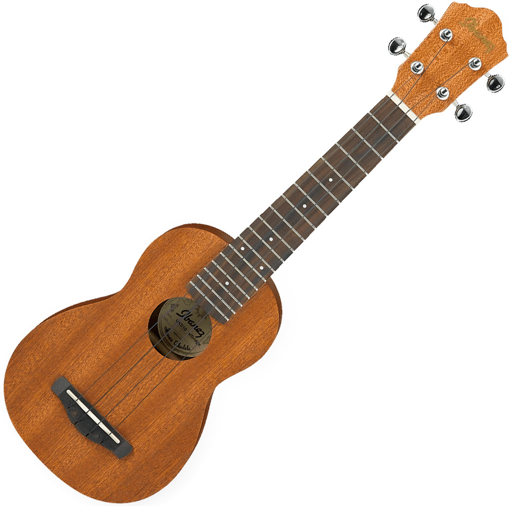 Ukulélé Ibanez UKS10 Soprano +bag open pore natural naturel