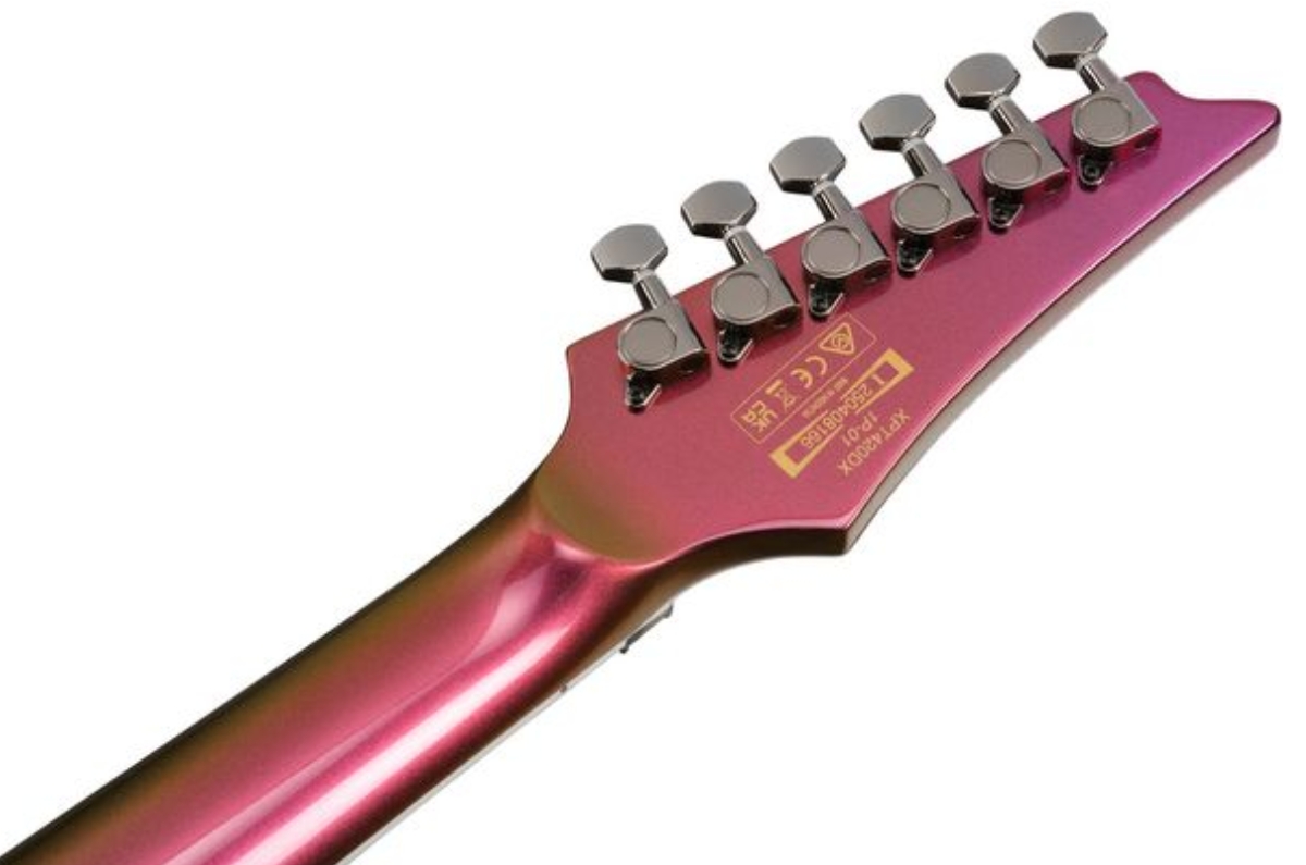 Ibanez Xpt420dx Rgc Standard 2h Fr Rw - Rose Gold Chameleon - Guitare Électrique MÉtal - Variation 4