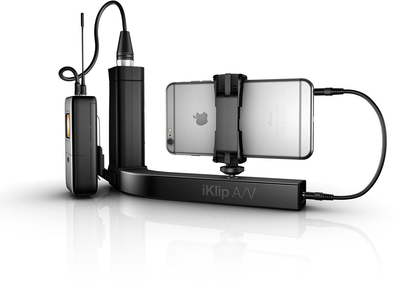Support smartphone ou tablette Ik multimedia iKlip A/V