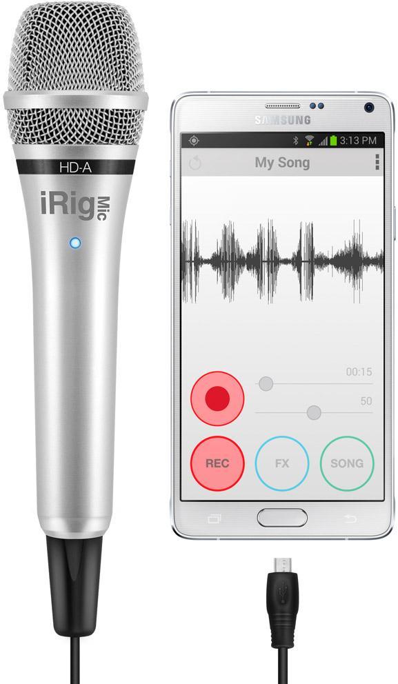 Micro smartphone Ik multimedia iRig Mic HD-A