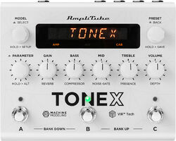 Simulation modélisation ampli guitare  Ik multimedia TONEX PEDAL WHITE LIMITED ED