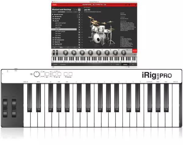 Clavier maître Ik multimedia iRig Key Pro + SampleTank 3 Bundle