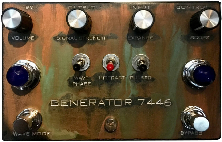 Industrialectric Generator 7446 Fuzz - PÉdale Overdrive / Distortion / Fuzz - Main picture