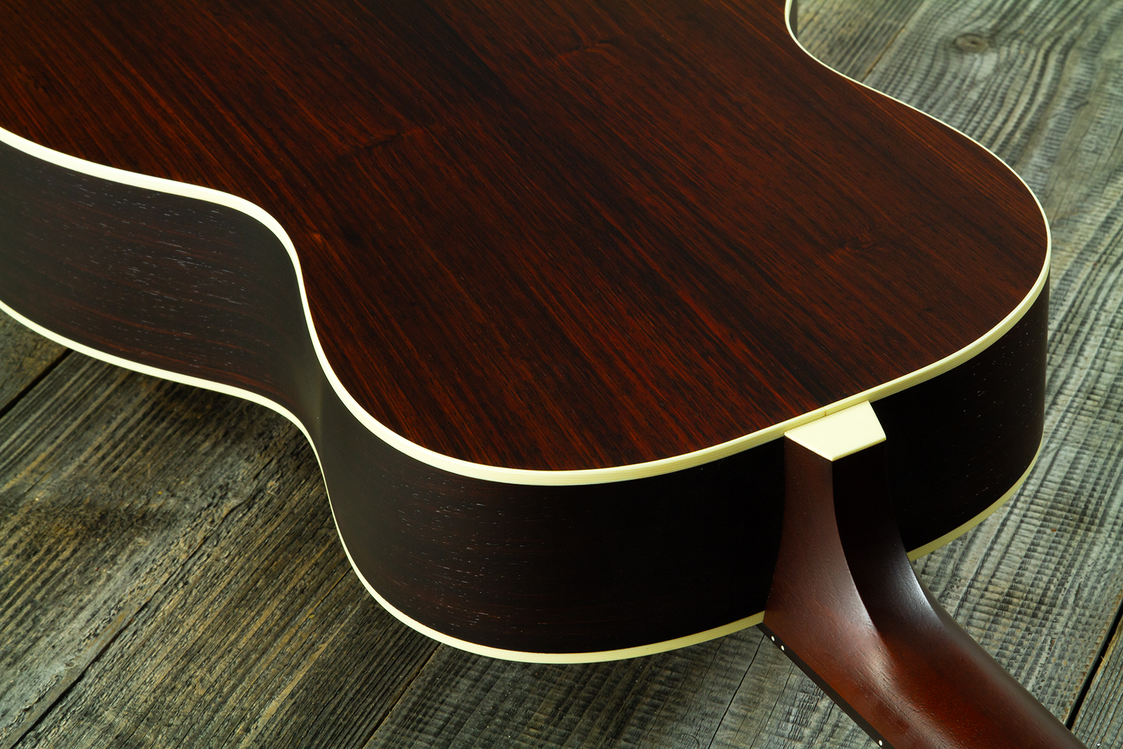 Iris Rcm-ooo 12-fret Epicea Cocobolo Rw #1672 - Relic Natural - Guitare Folk - Variation 8
