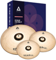 Pack cymbales Istanbul Serie XIST Pack BRILLANT 14-16-18-20-HOUSSE