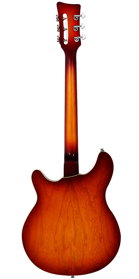 Italia Rimini 6 - Cherry Sunburst - Guitare Électrique Double Cut - Variation 2