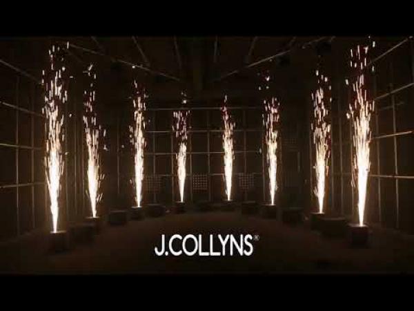 Machine à confettis & flamme J.collyns Strawfire 4Pack