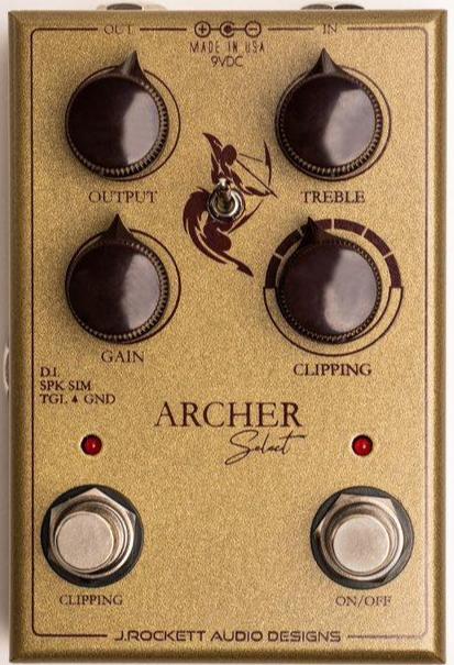 Pédale overdrive / distortion / fuzz J. rockett audio designs Archer Select