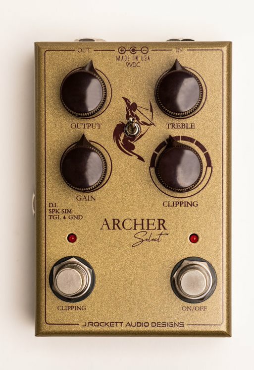 J. Rockett Audio Designs Archer Select Overdrive + Boost - PÉdale Overdrive / Distortion / Fuzz - Main picture