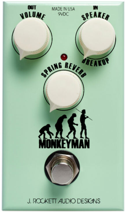 J. Rockett Audio Designs Monkeyman Overdrive - PÉdale Reverb / Delay / Echo - Main picture