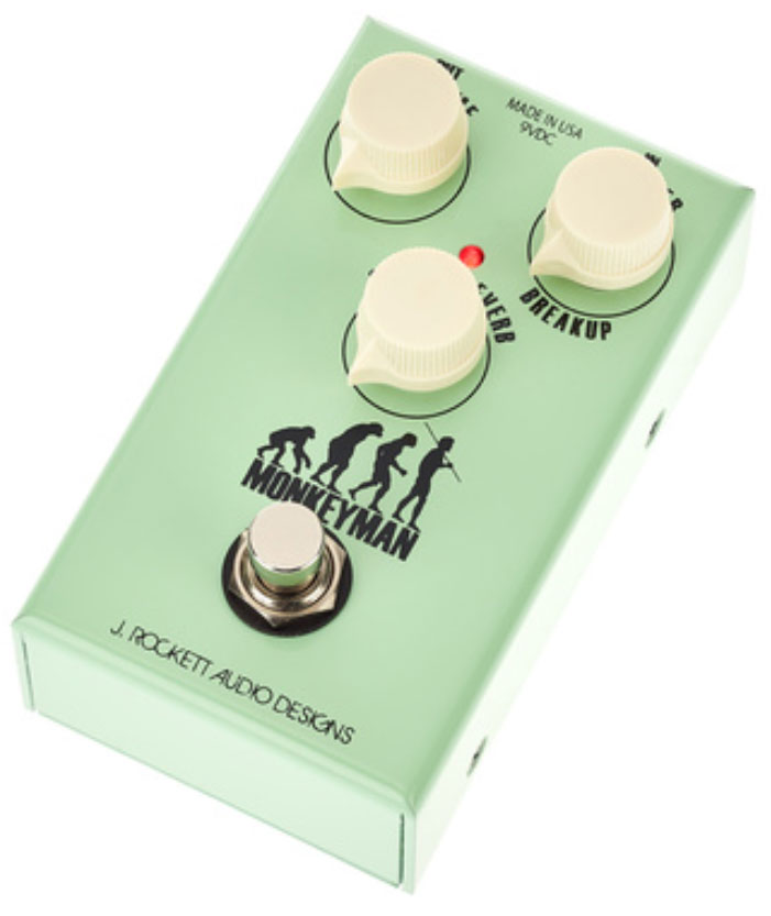 J. Rockett Audio Designs Monkeyman Overdrive - PÉdale Reverb / Delay / Echo - Variation 1