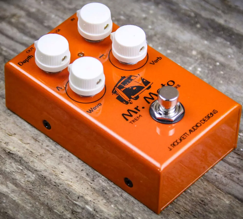 J. Rockett Audio Designs Mr. Moto Tremolo & Reverb - PÉdale Chorus / Flanger / Phaser / Tremolo - Variation 1