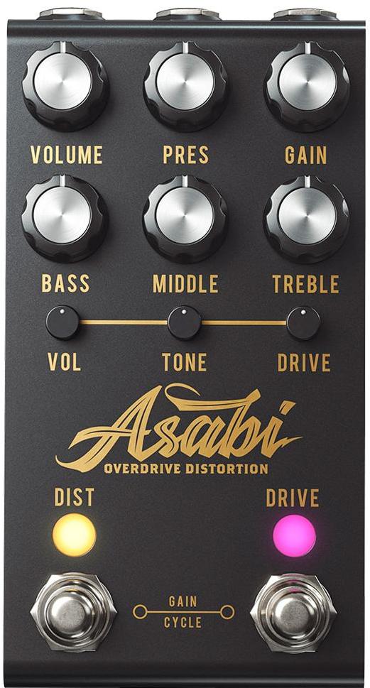 Pédale overdrive / distortion / fuzz Jackson audio ASABI Distortion