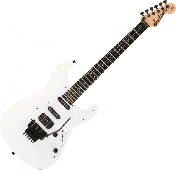 Miraculous stereo shape Jackson USA Signature Adrian Smith San Dimas SD - snow white Solid body electric guitar white Miraculous stereo shape Jackson USA Signature Adrian Smith San Dimas SD - snow white Solid body electric guitar white