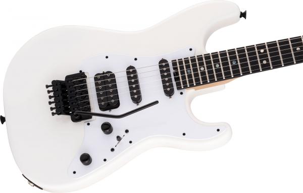 Guitare électrique solid body Jackson USA Signature Adrian Smith San Dimas SD - snow white