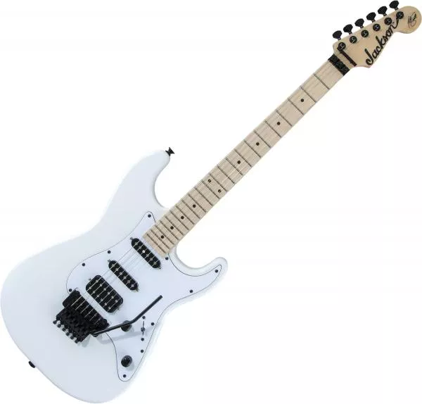 Guitare électrique solid body Jackson X Series Signature Adrian Smith SDXM - Snow white