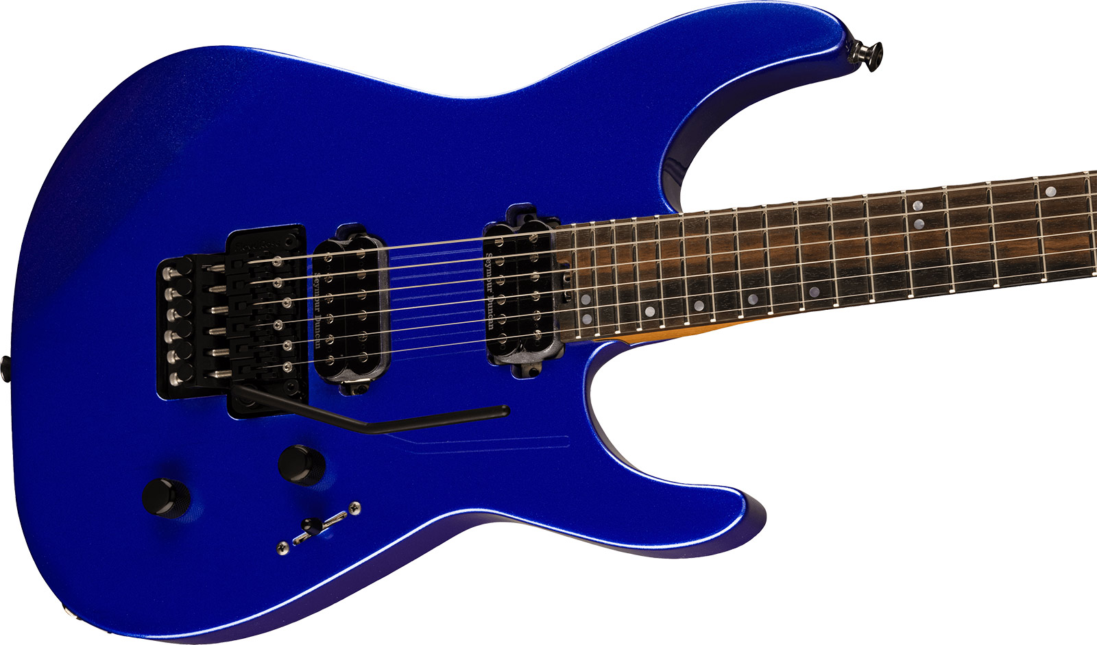 Jackson American Virtuoso 2h Seymour Duncan Fr Eb - Mystic Blue - Guitare Électrique Forme Str - Variation 2