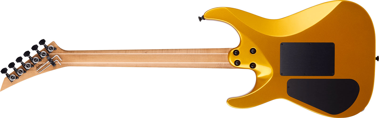 Jackson American Virtuoso Usa 2h Seymour Duncan Fr Eb - Gold Rush - Guitare Électrique MÉtal - Variation 1