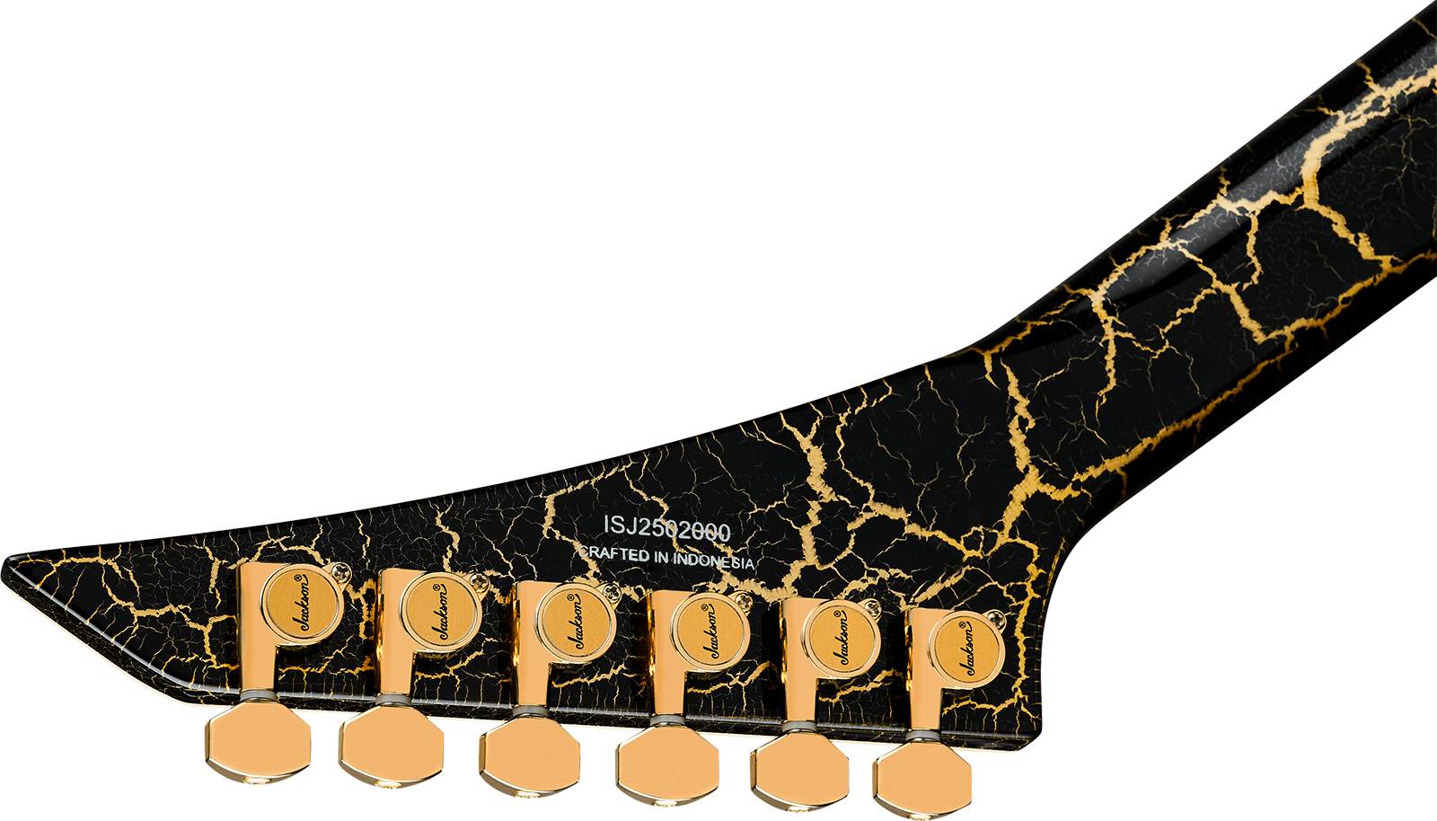 Jackson Brandon Ellis Kelly Ke27 Signature Pro Plus Hs Seymour Duncan Fr Mn - Gold Crackle - Guitare Électrique MÉtal - Variation 3
