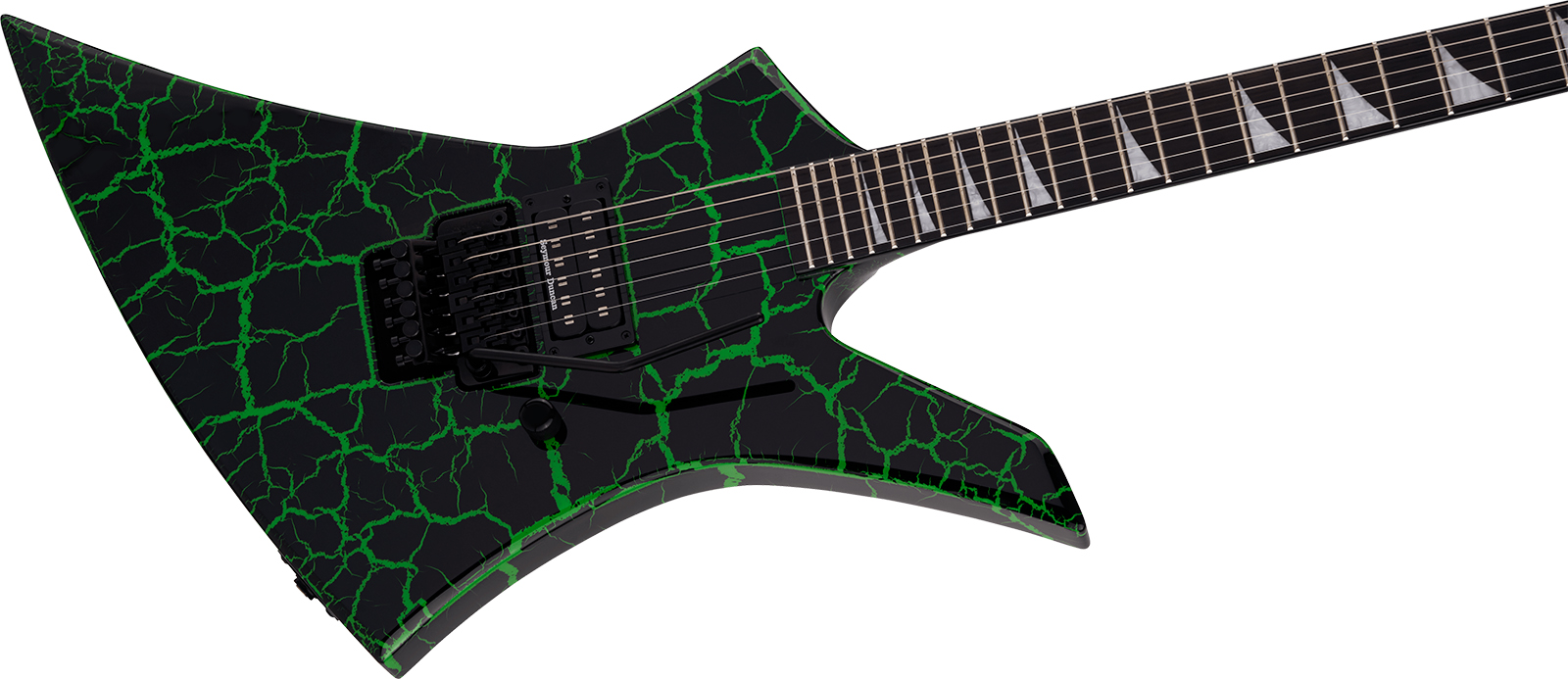 Jackson Brandon Ellis Kelly Pro Signature 1h Seymour Duncan Fr Eb - Green Crackle - Guitare Électrique MÉtal - Variation 2