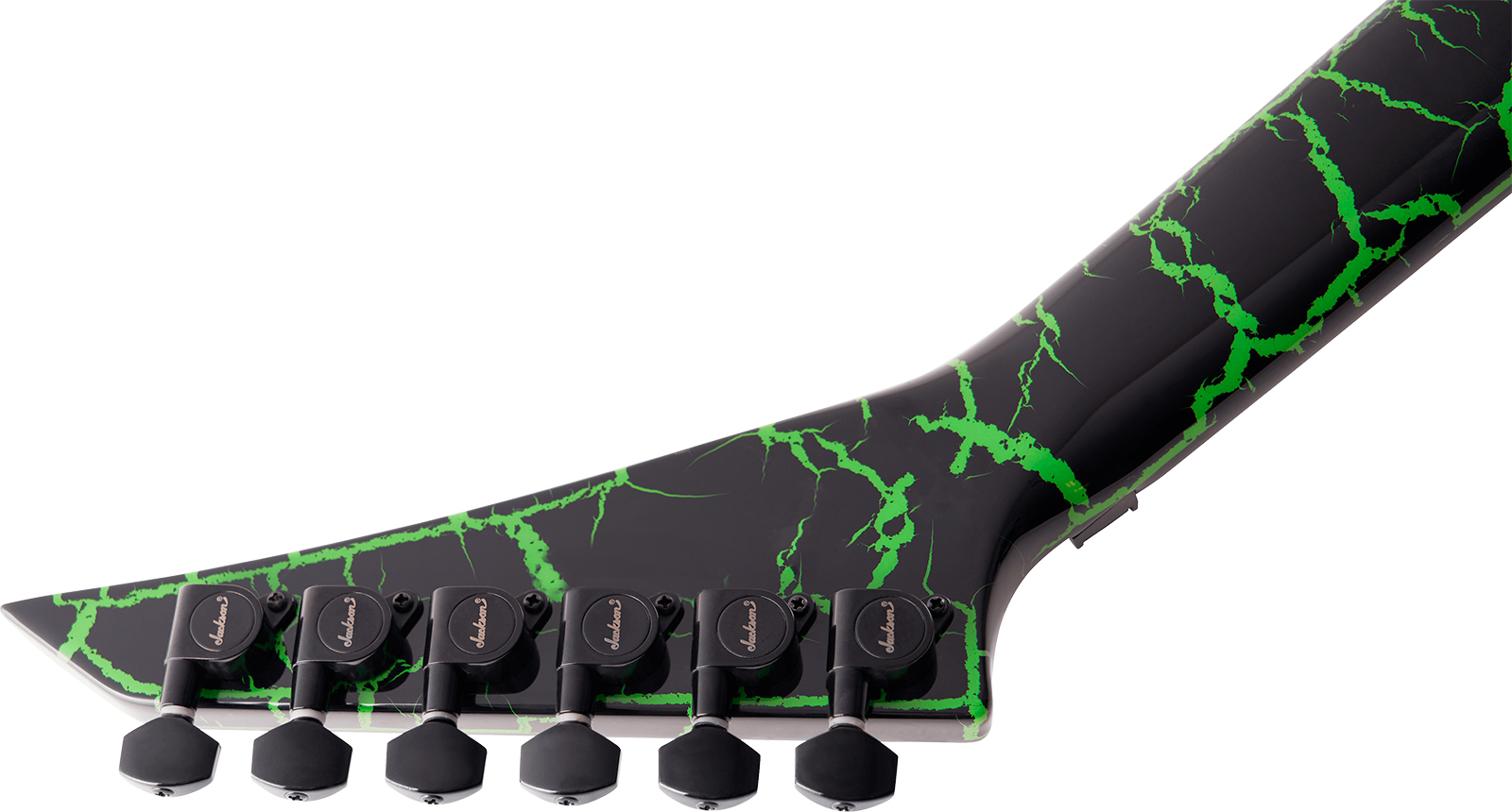 Jackson Brandon Ellis Kelly Pro Signature 1h Seymour Duncan Fr Eb - Green Crackle - Guitare Électrique MÉtal - Variation 3