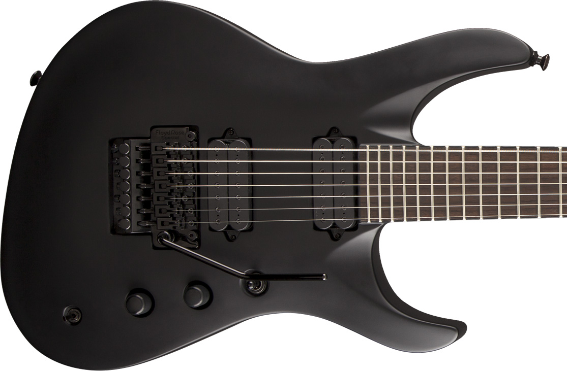 Jackson Chris Broderick Soloist 7 Pro - Satin Black - Guitare Électrique 7 Cordes - Variation 2