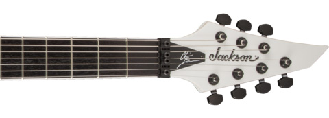 Jackson Chris Broderick Soloist 7 Pro Hh Dimarzio Fr Rw - Snow White - Guitare Électrique 7 Cordes - Variation 3