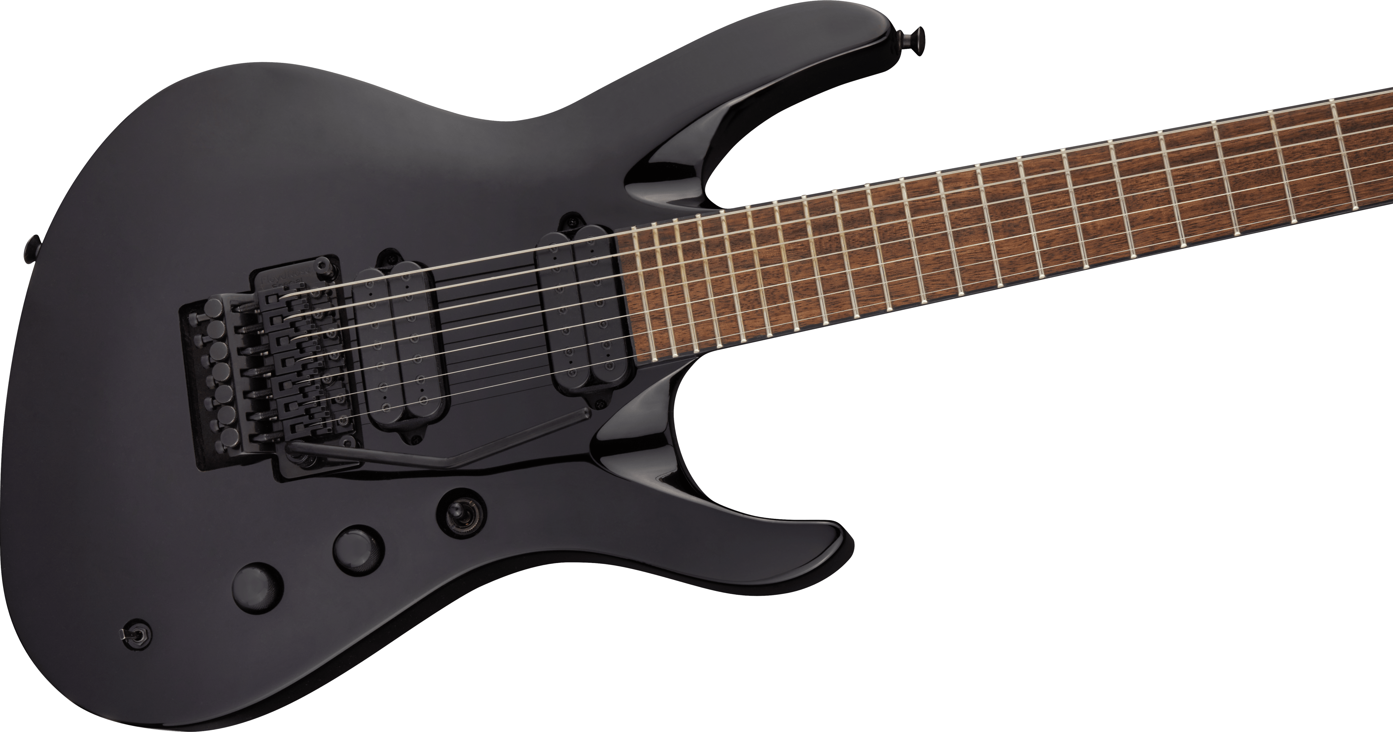 Jackson Chris Broderick Soloist 7 Pro Signature 2h Dimarzio Fr Lau - Gloss Black - Guitare Électrique 7 Cordes - Variation 3