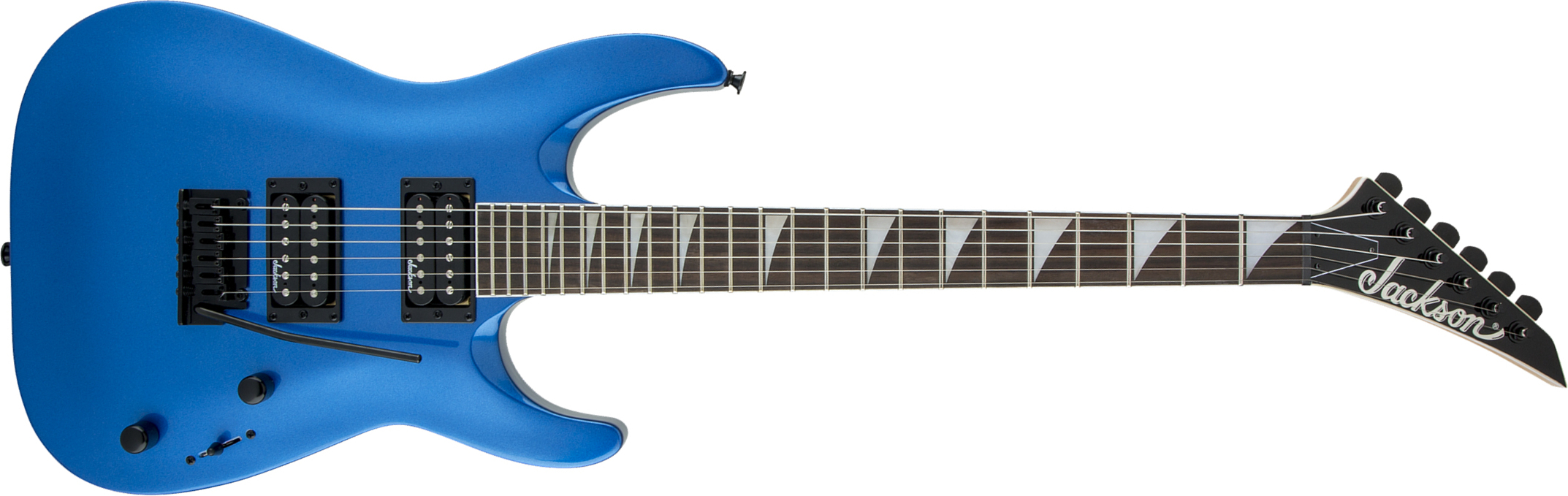 Jackson Dinky Arch Top Dka Js22 2h Trem Ama - Metallic Blue - Guitare Électrique MÉtal - Main picture