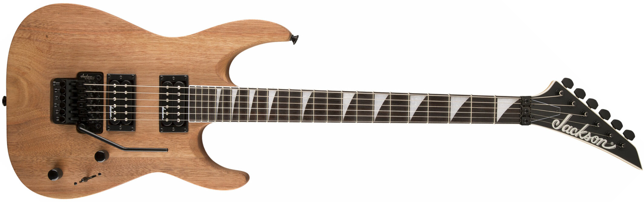 Jackson Dinky Archtop Js32 Dka 2h Fr Ama - Natural Oil - Guitare Électrique Double Cut - Main picture