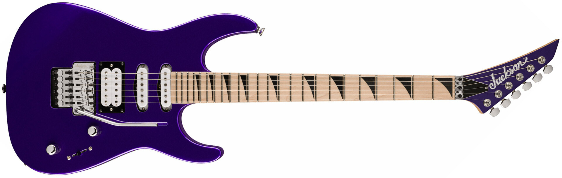 Jackson Dinky Dk3xr Hss Fr Mn - Deep Purple Metallic - Guitare Électrique Forme Str - Main picture