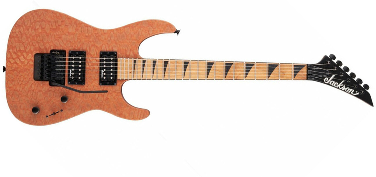 Jackson Dinky Js42 Lacewood Fsr Ltd 2h Fr Mn - Natural Satin - Guitare Électrique Forme Str - Main picture