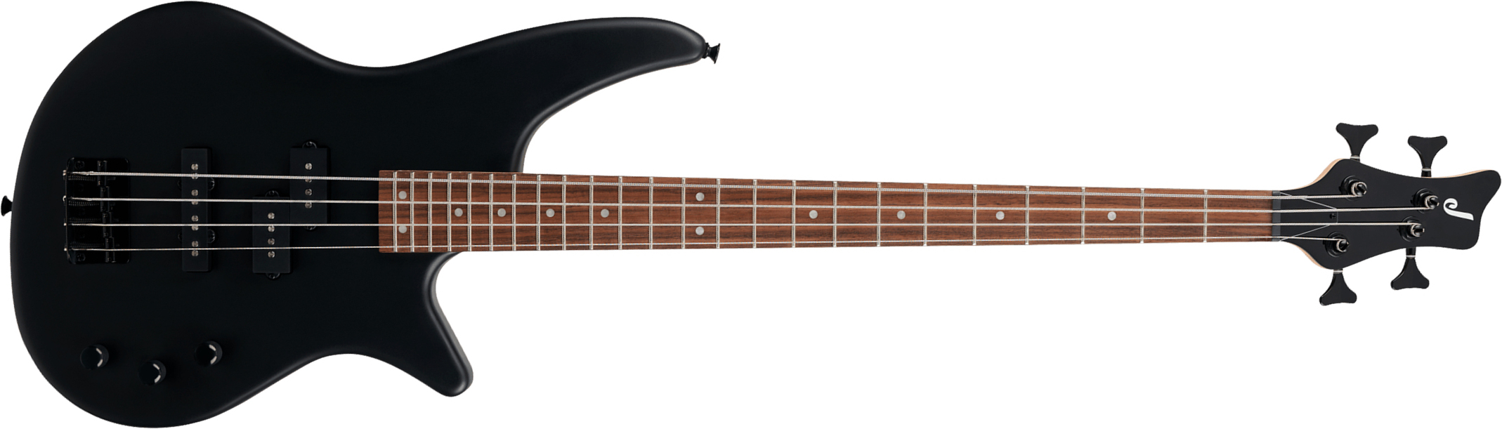 Jackson Js2 Spectra Bass Active Lau - Satin Black - Basse Électrique Solid Body - Main picture