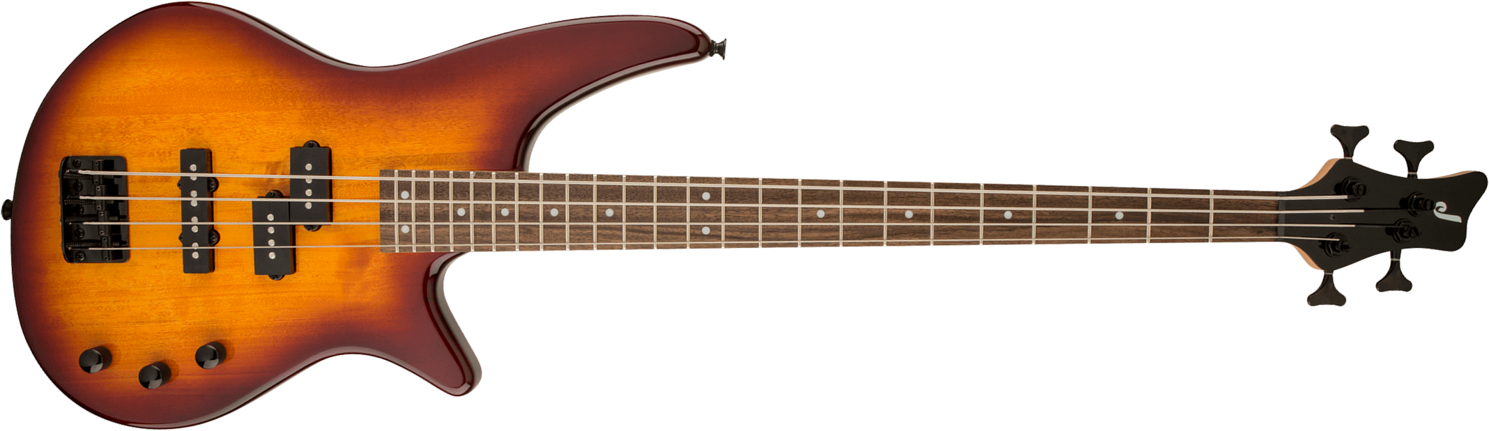 Jackson Js2 Spectra Bass Active Lau - Tobacco Burst - Basse Électrique Solid Body - Main picture