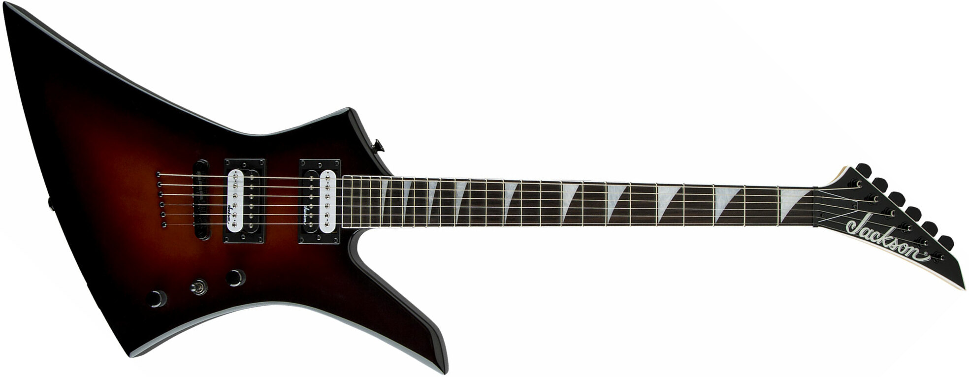 Jackson Kelly Js32t 2h Ht Ama - Viola Burst - Guitare Électrique MÉtal - Main picture